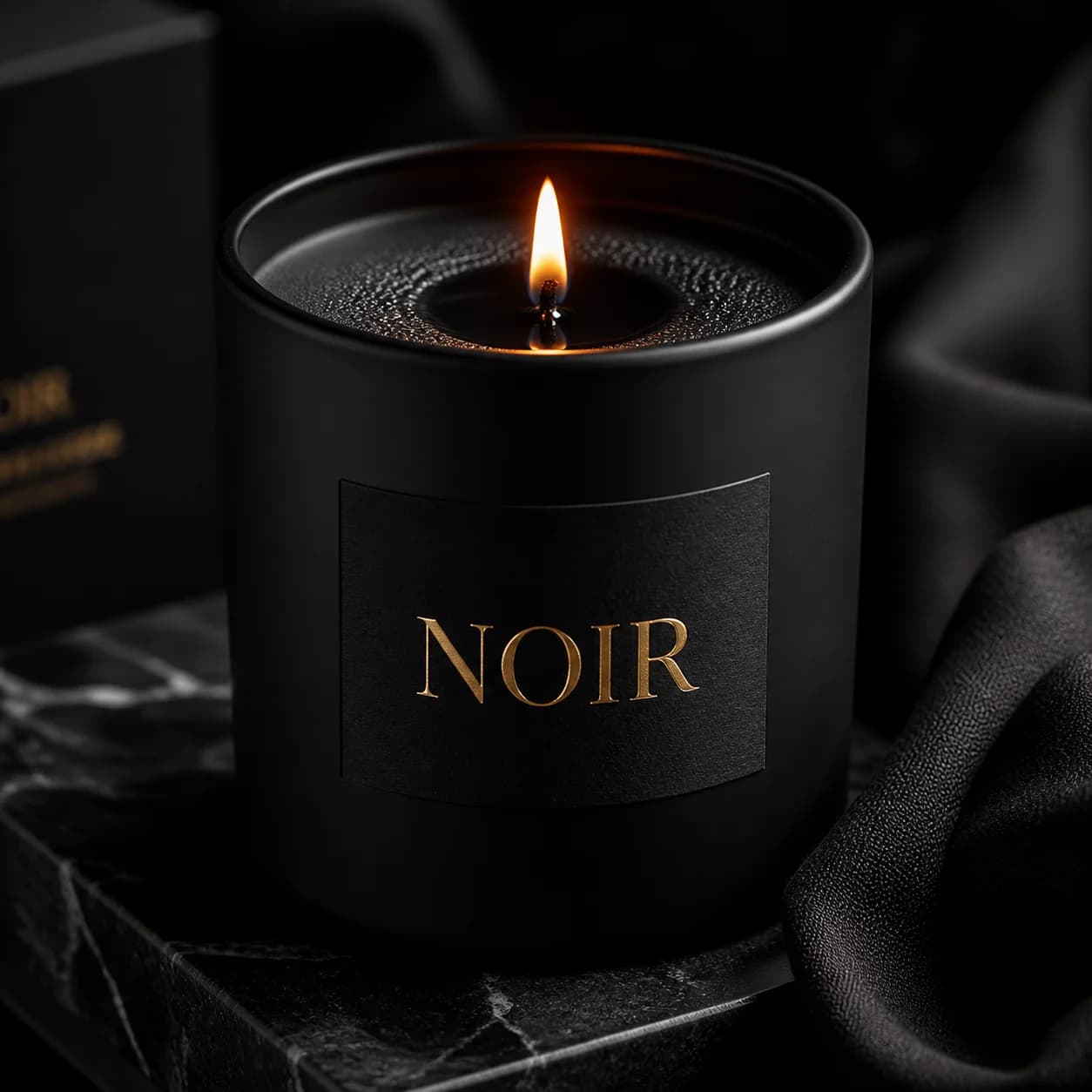Luxury product with label detail