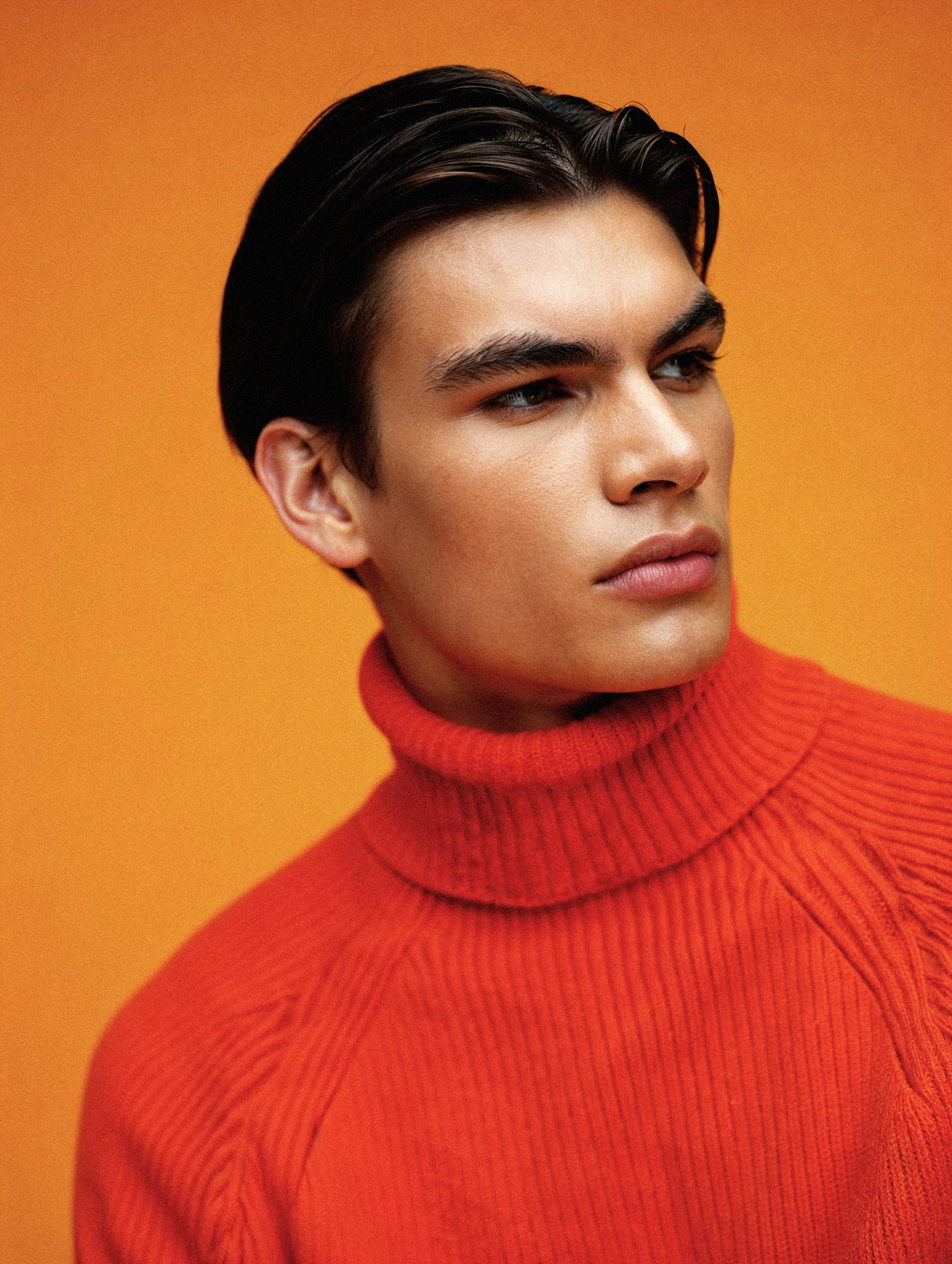 Bold Portrait Close Up