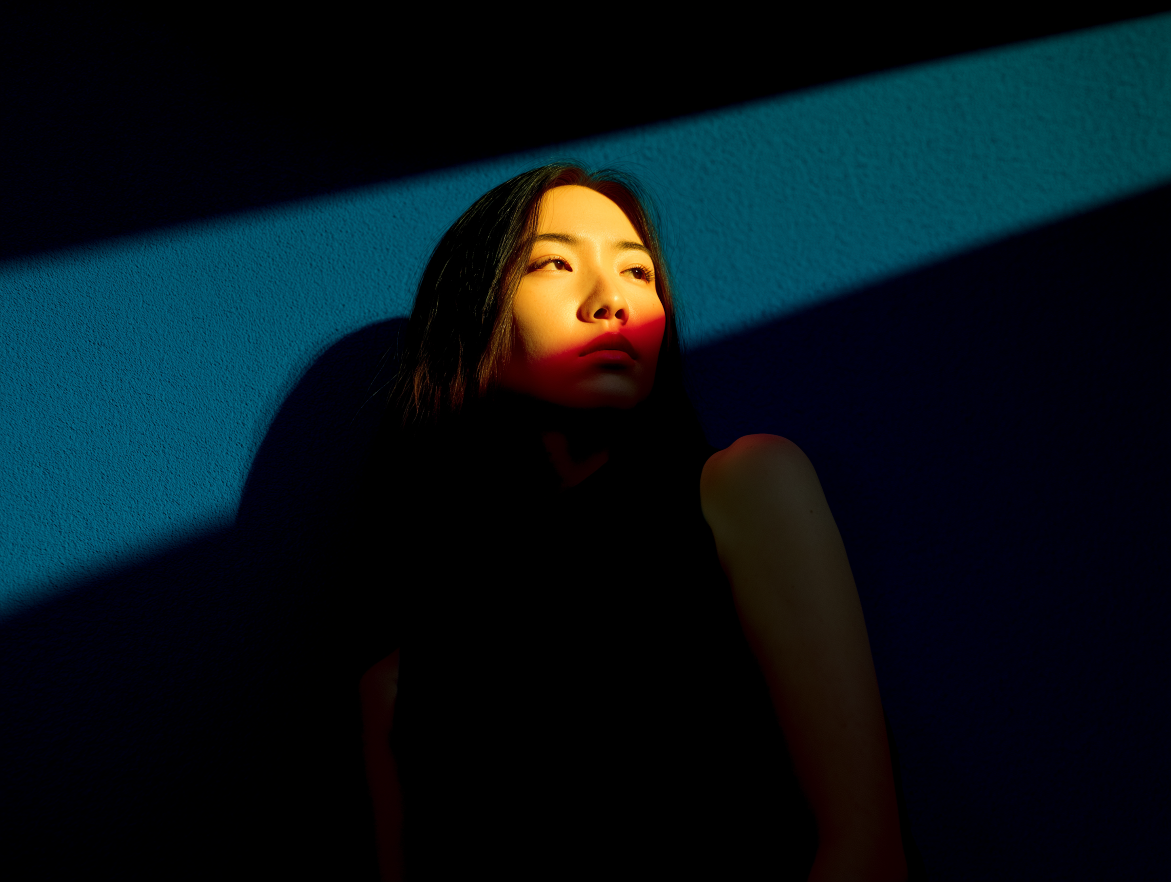 Dramatic Light Portrait