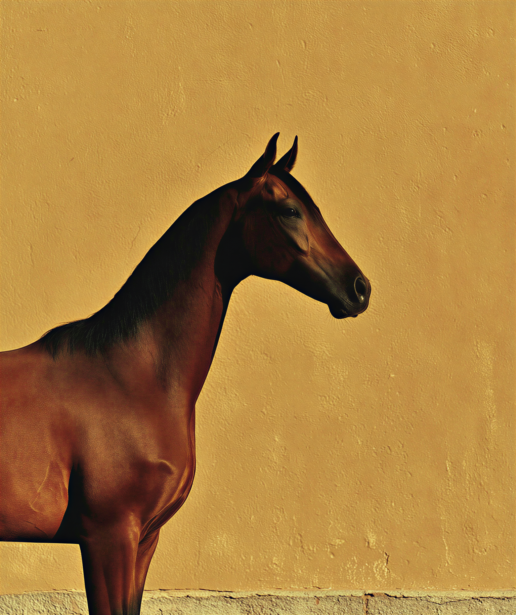 Elegant Chestnut Horse