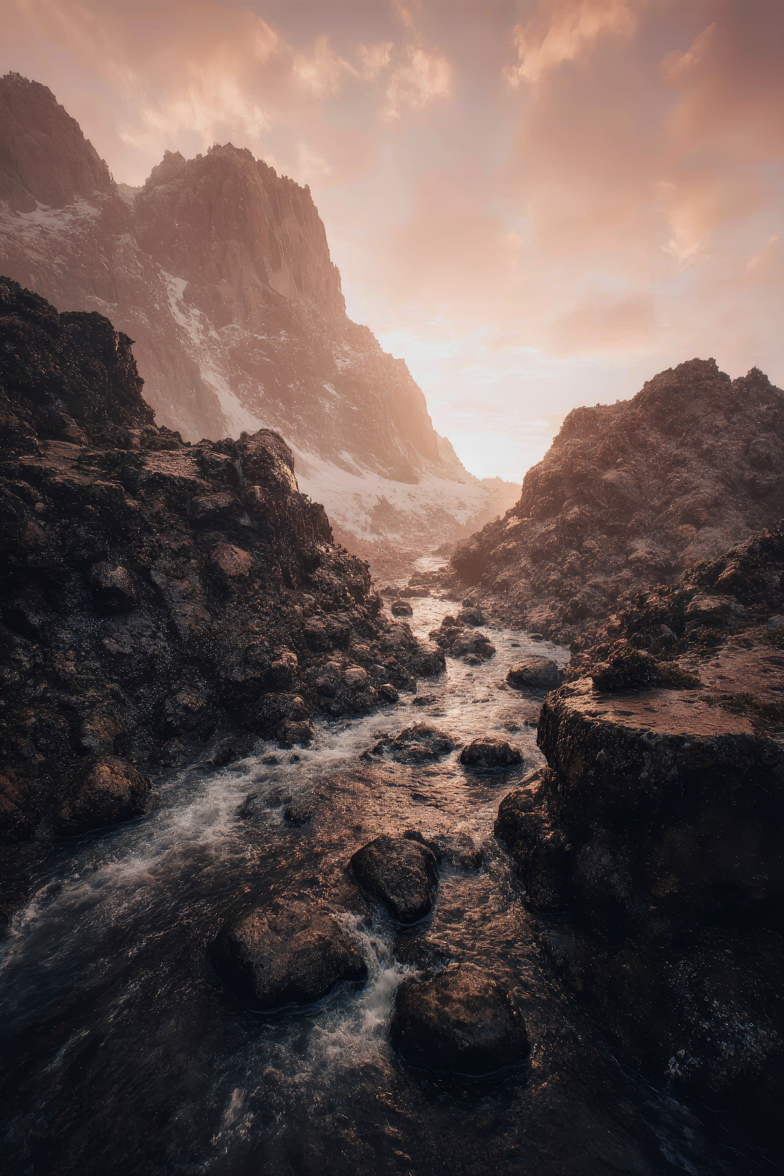 Golden Mountain Stream