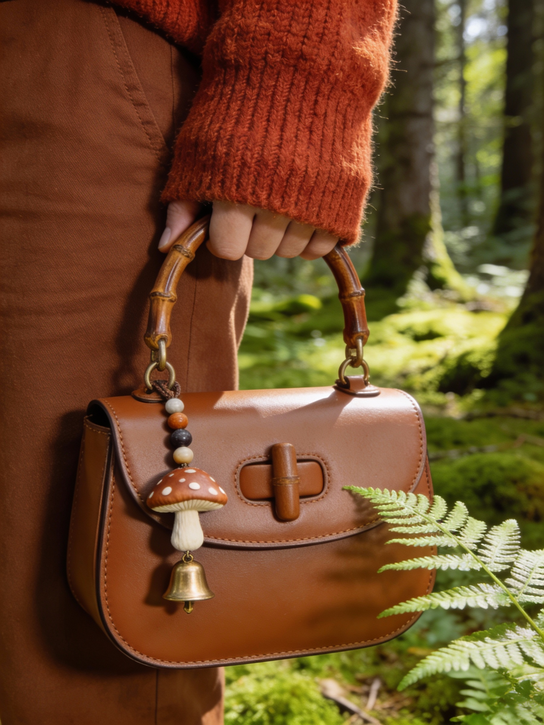 Handbag in Forest