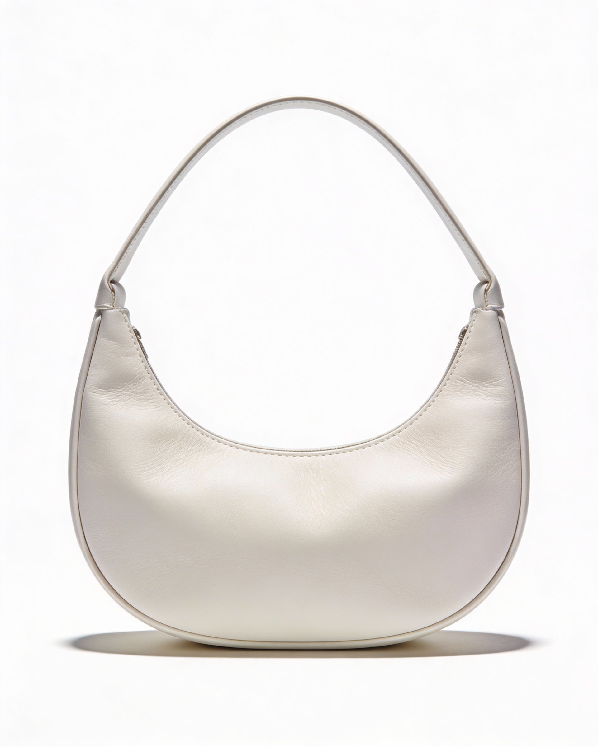 Minimalist White Handbag