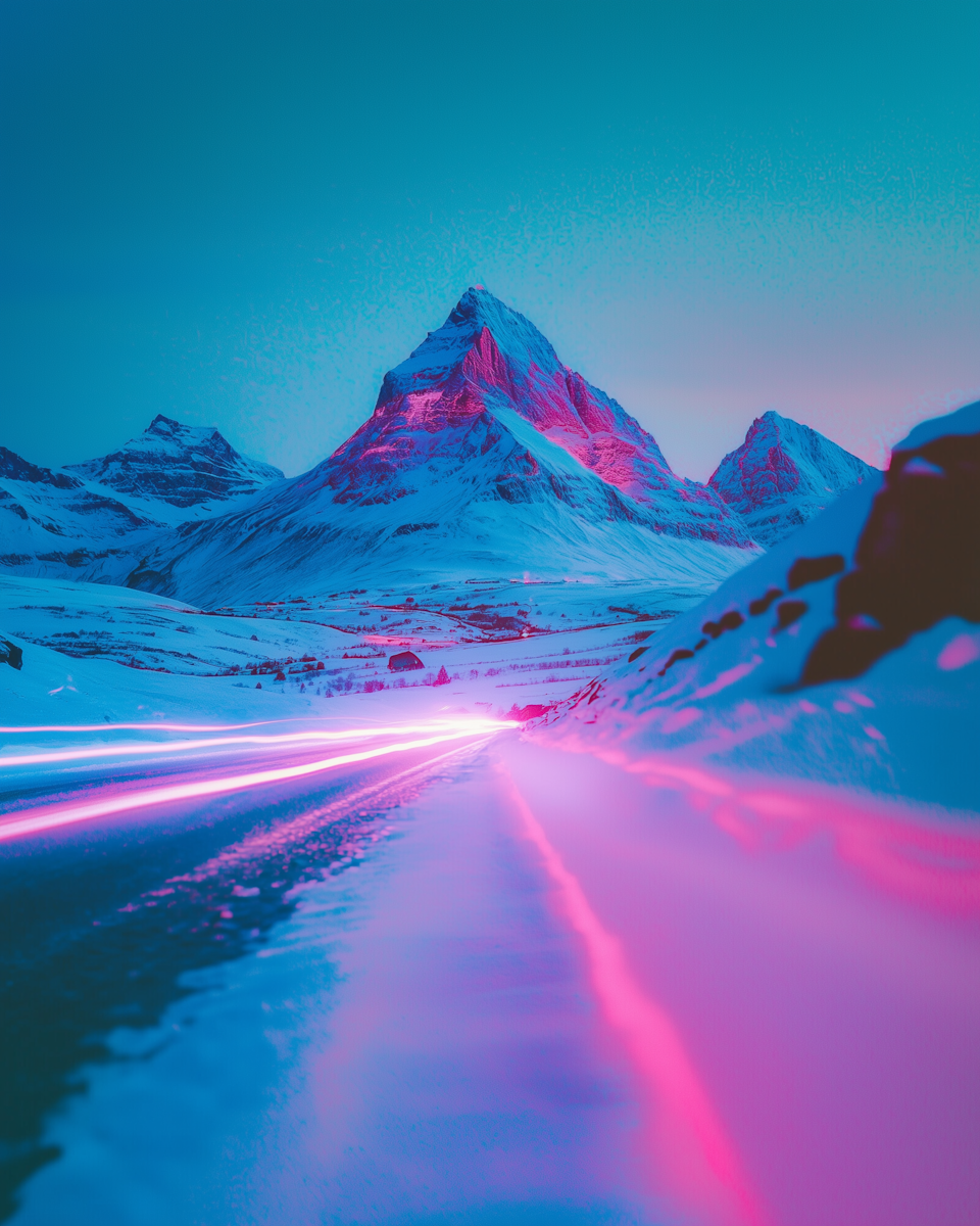 Surreal Winter Twilight