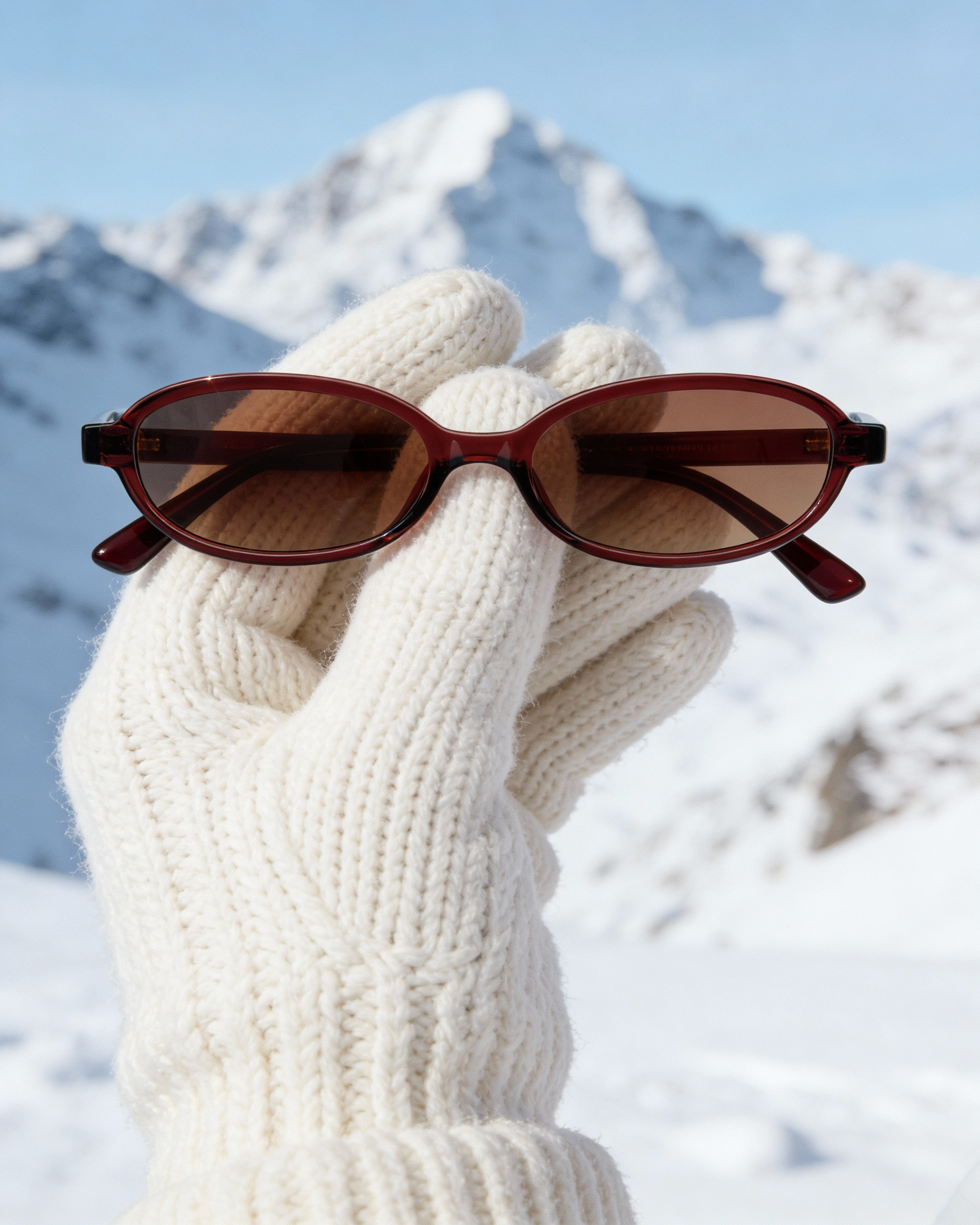 Winter Sunglasses Close Up